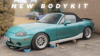 Miata Rebuild Gets New Bodykit...