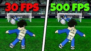 Scoring a goal with EVERY FPS.. TPS: Ultimate Soccer (Roblox)