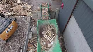 Haas Tyron 2000XL -  Shredding Waste Wood @ RTD Crawfords - Belfast