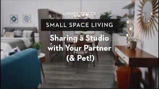 Sharing a Studio with Your Partner (& Pet!)