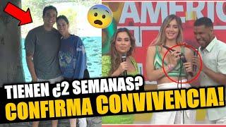 TEPHA LOZA CONFIRMA EN VIVO QUE YA CONVIVE CON SU PAREJA CON QUIEN TIENE SOLO 2 SEMANAS