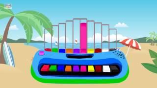 The Piano Song for Kids and Baby - Rhymes & Colors Learning Videos | Best Videos For Kindergarten