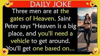 Daily Chuckles #18 : Three men are at the gates of Heaven.... #dailyjokes