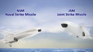 Kongsberg NSM Naval Strike Missile and JSM Joint Strike Missile at DSEI 2013