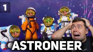 Амвэй и Хруст спасают вселенную  Astroneer [PC 2016] #1