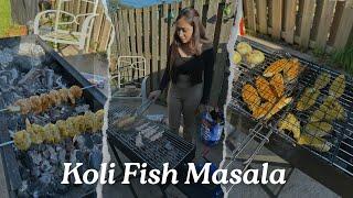 Outdoor Fish BBQ In Canada | Couple Vlog |