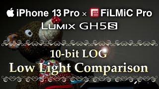 iPhone 13 Pro + FiLMiC Pro | Low Light Comparison (4K 10bit-Log)