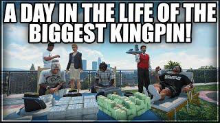 A Day In The Life Of The Biggest Kingpin! | GTA RP | Grizzley World WHITELIST