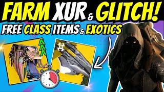 New XUR FARM & GLITCH! Free EXOTIC Class Items, Catalyst, Trials GOD ROLLS & Armor DEC 20 Destiny 2