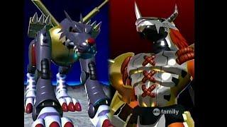 Wargreymon Vs Metalgarurumon Full Fight | Digimon