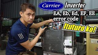 EA, Eb, Ed, EF, EE ERROR CODE | CARRIER INVERTER