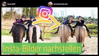  BEKANNTE Instagram-Posts NACHSTELLEN mit den Ponys (Teil 2)  // Blondis auf Fjordis