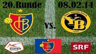 FC Basel vs. BSC Young Boys (3:2) Raiffeisen Super League 20. Runde (08.02.14)