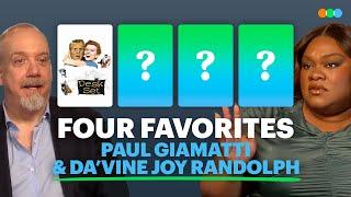 Four Favorites with Paul Giamatti and Da‘Vine Joy Randolph