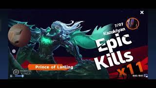 Prince Lanling 7/12 Highlights Part 2 - Honor of Kings | Kazukiyan Official