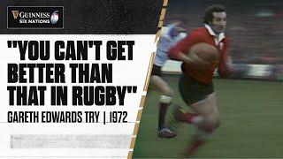 CLASSIC TRIES  | Gareth Edwards with an iconic try for Wales in 1972