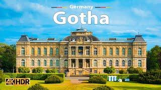 Gotha, Germany  Walking Tour, 2023 ️ 4K HDR | Exploring the Beautiful German Town