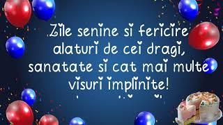 O felicitare muzicală de ziua ta! - Felicitare muzicala cu urare de zi de nastere