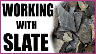 Working With Slate For Mosaics