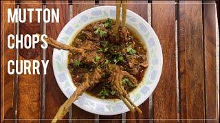 Pepper Mutton Chops  // Easy Mutton Chops Masala/Curry Recipe