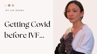 Getting COVID before #IVF | My 4th #EggRetrieval update with dominant follicle | #InfertilityStory