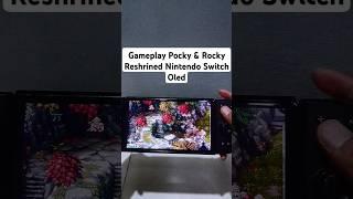 Pocky & Rocky Reshrined Nintendo Switch Oled #gameplay #nintendoswitch #nintendoswitch2 #fyp #shorts