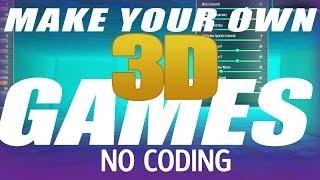 How to make 3D games - Easy gamemaker ( new game engine 2020 )