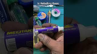 Ic Reballing Basic Tips