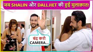 Dalljiet Kaur Met Shalin Bhanot First Time After Divorce Says Bandh Karo Camera..