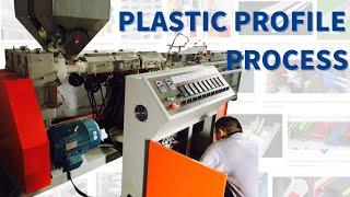 PVC Profile Extrusion Line, PVC Profile Extrusion Machine, PVC Profile Production