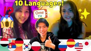 GREATEST Reactions When I Speak Their Native Language! - OmeTV