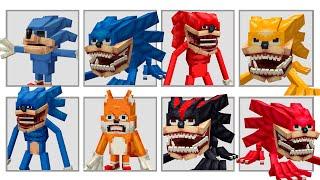 TODOS OS SHIN SONIC TAPES NO MINECRAFT !!