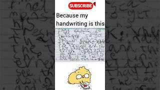 You can judge my handwriting #meme #handwriting #jokes #funny #relatablelaughs #relatable #comedy