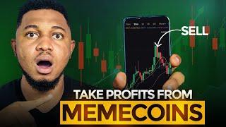 How To Take Profit From Memecoins and Crypto Coins