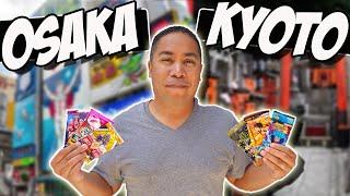 Exploring Osaka and Kyoto for Sports Cards. Visiting the best card shops in Japan!