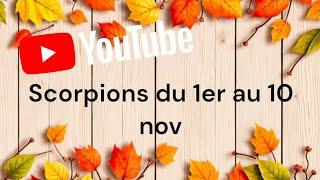 ️sentimental scorpions du 1er au 10 nov . Cette personne recolte ce qu'il/elle a semé !!! ️