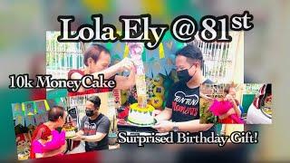 Super Saya Lola Ely’s Birthday Surprised By Tonton Moments | 6.3.2021 |