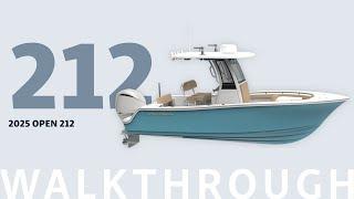 Open 212 Center Console - 2025 Walkthrough