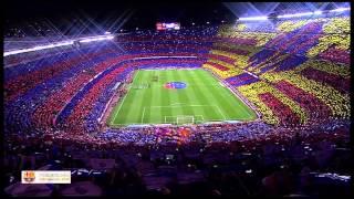 نشيد برشلونة من داخل الملعب - Fc Barcelona song Hd