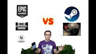 Epic Games vs Valve Steam - Unreal Engine | Store Value Fight