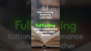 Fully funded scholarship to study in the UK!  #scholarship