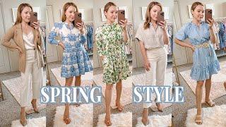 Spring Try On Haul | Ann Taylor, Tuckernuck, Sail to Sable, and Draper James