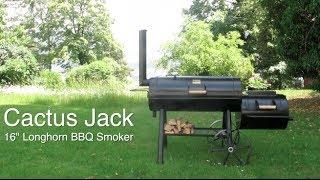 Der neue Smoker: Cactus Jack 16" Longhorn BBQ Smoker