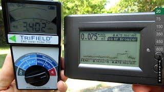 Best EMF meters Part 11/13 (RFR 1) -- 169 MHz Paging -- and TETRA