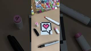 Cute Pixel art ideas #pixel #pixelart #pixelartideas