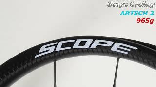 Scope Cycling ARTECH2 ROADBIKE WHEEL スコープサイクリング アーテック2 ロードバイク ホイール