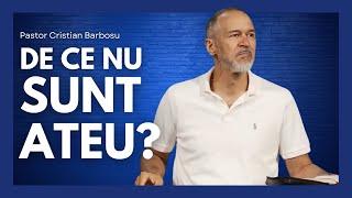 01. De ce nu sunt ateu ? | Cu pastorul Cristian Barbosu