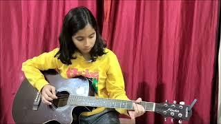 Kabira song cover by guitar tab aditi raj