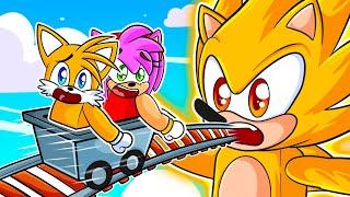 Roblox CART RIDE into SUPER SONIC!