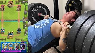 I Played Clash Royale While Working Out